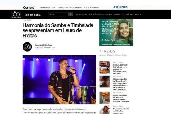 Armazém Convention no Alô Alô Bahia