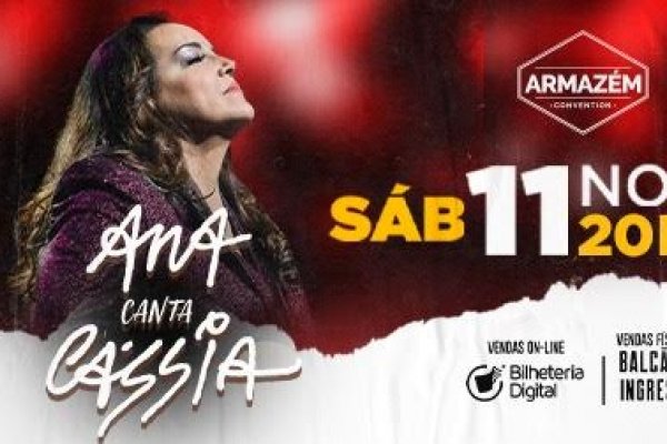 Armazém Convention traz Ana Carolina para Bahia com show 'Ana Canta Cássia'