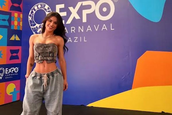 Casali marca presença na Expo Carnaval e revela sonho de comandar trio elétrico: "será um momento incrível"