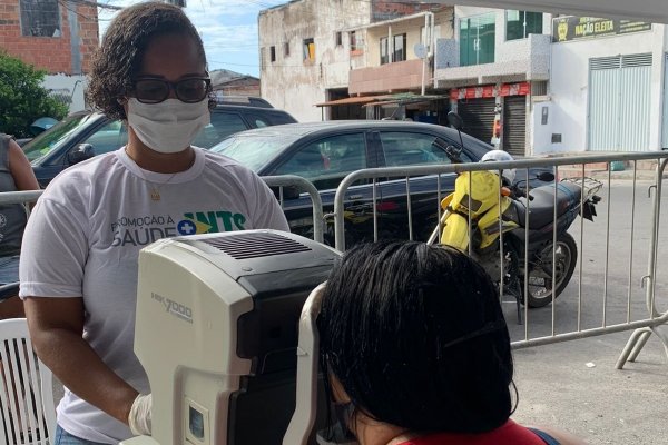 Mais de 300 pessoas realizaram exames oftalmológicos gratuitos em Massaranduba